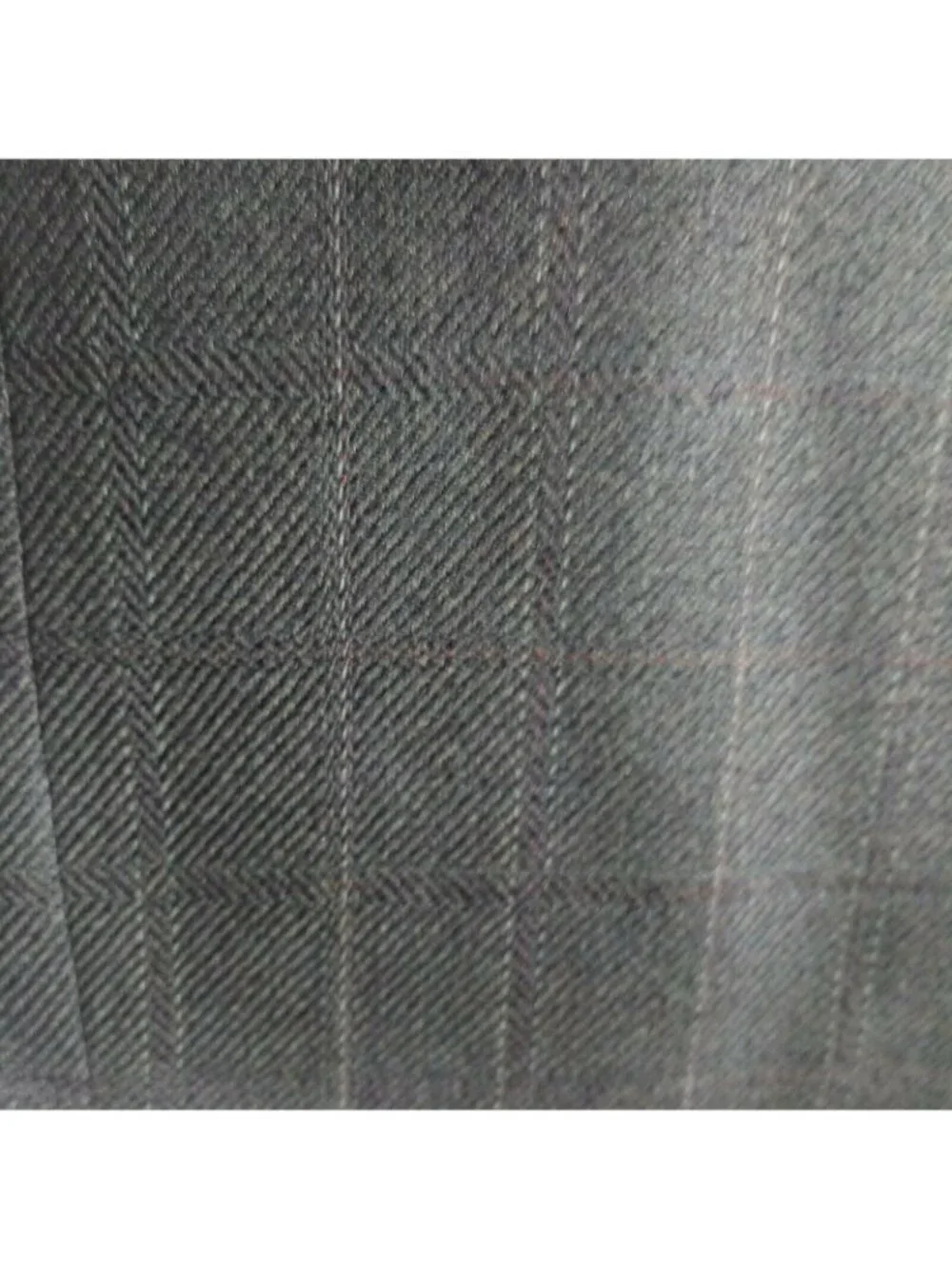 Michael Kors Woolmark Plaid Wool Blazer Mens 38S Green Career Office Classic